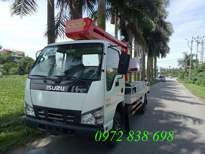 xe nâng người 16m palfinger