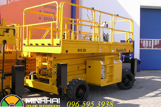 xe nâng người cắt kéo 15m haulotte xe nâng người cắt kéo 15m haulotte